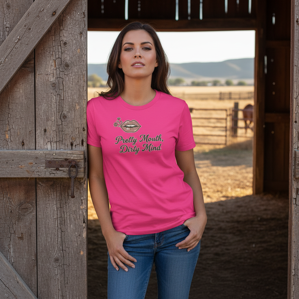 Women's Pretty Mouth Dirty Mind